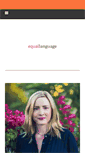 Mobile Screenshot of equallanguage.com